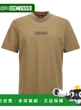 香港直邮Zegna Logo印花T恤 UE364A8E777V04短袖杰尼亚