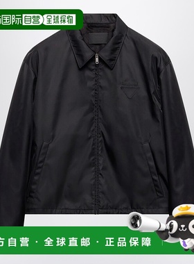 香港直邮Prada 普拉达 男士 黑色拉链夹克(RE-NYLON) SGC905OOO1W
