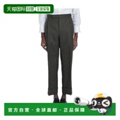 香港直邮Thom 男士 Browne 1h可退 汤姆 布朗 直筒休闲裤 MTC162A