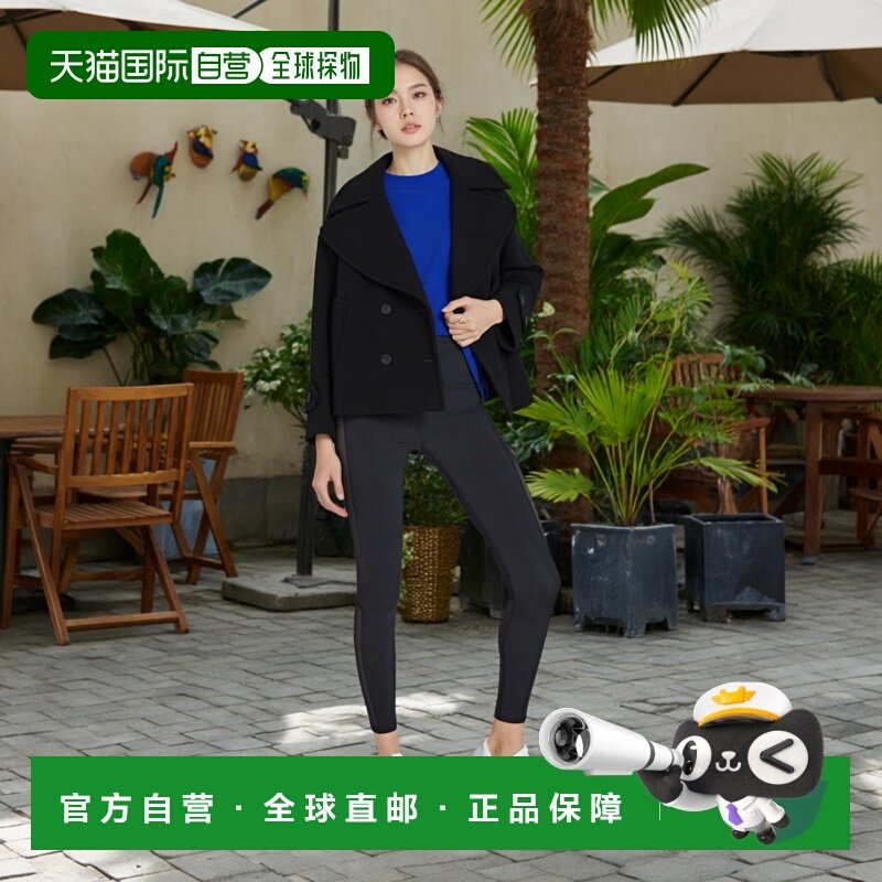 1h可退 Chloe 蔻依 女士 双排扣大衣 CH25AMA96952羊毛西装