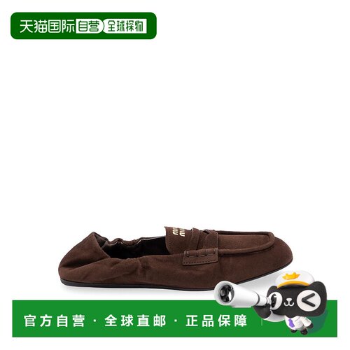 香港直邮MIU MIU 女士休闲鞋 5D341E008FD005F0003DARKBROWN