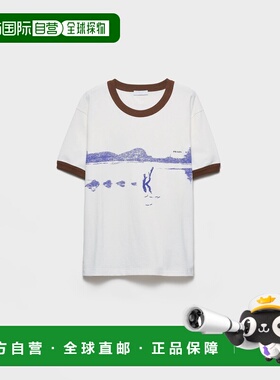 欧洲直邮PRADA 普拉达 26春夏 UJN977_1864_F059T_S_OOO 男士 短T