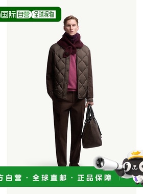 欧洲直邮MONCLER (2025) Aiguille 钻石绗缝衬衫夹克男装