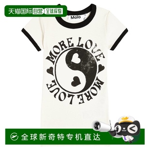 棉质针织T恤童装 香港直邮Molo Love 女童 004177 More