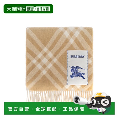 香港直邮BURBERRY 男士围巾 8115258B9719SAND CO 花色 Cashmere