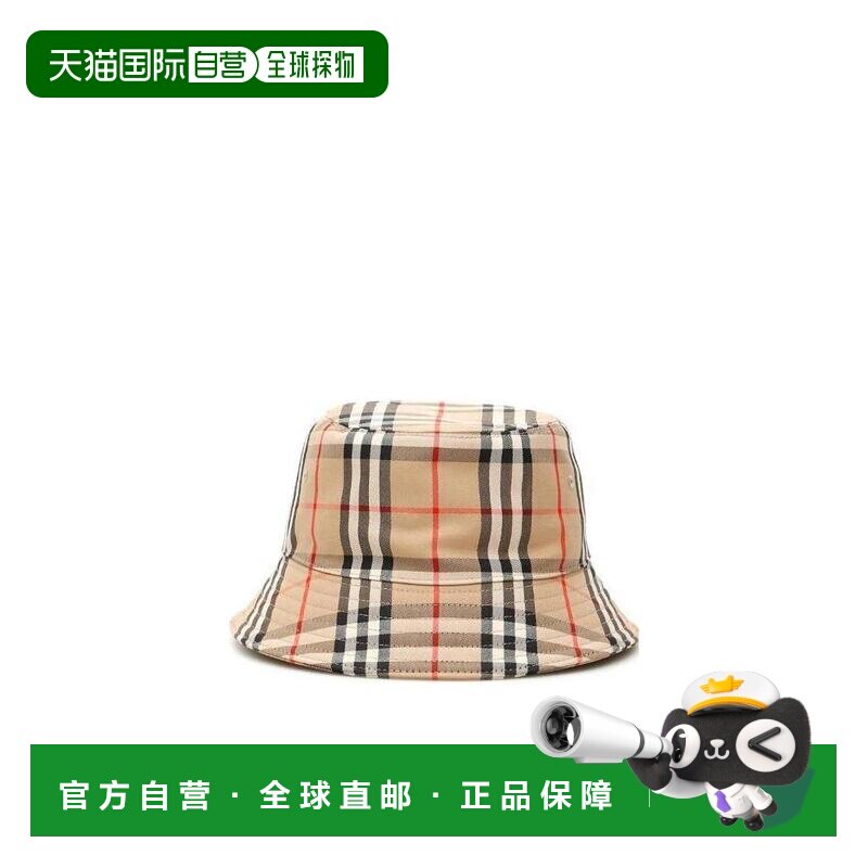 1h可退 香港直邮BURBERRY 男士帽子 80269271 AW2025 花色 Vintag