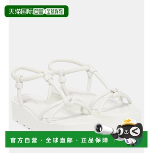 Rossi 罗西 香港直邮Gianvito 吉安维托 女士 打结皮质防水台凉鞋