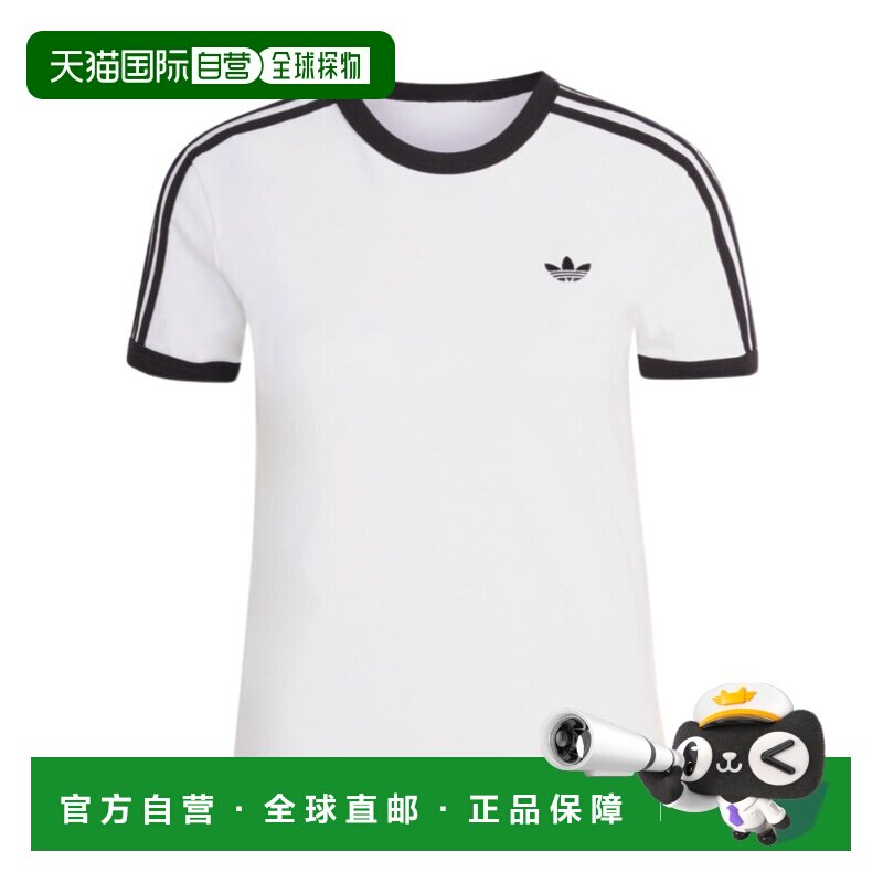 1h可退 香港直邮ADIDAS ORIGINALS 女士T恤 KD3683 AW2026 白色 T图片