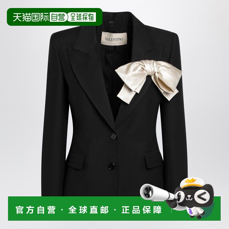 香港直邮VALENTINO 女士外套 8B3CE5F51CF0NA SS2026 黑色