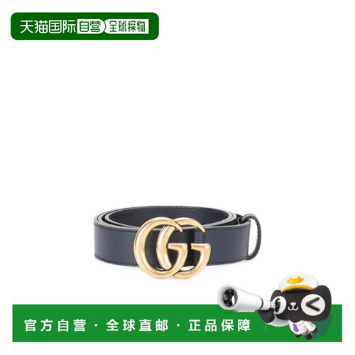 自营1h可退 Gucci GG交扣环腰带 414516AP00T