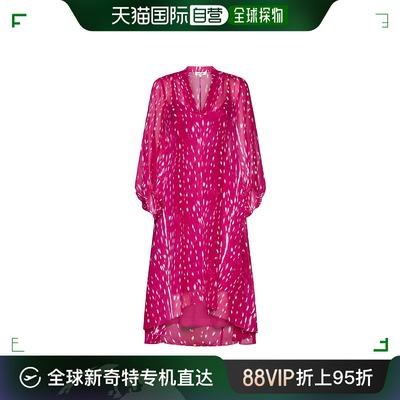 香港直邮Diane Von Furstenberg V领连衣裙 DVFDL1S026