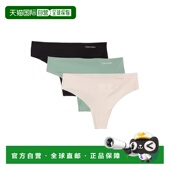 香港直邮calvin Invisibles klein 1h可退 CK内衣 女士 丁字裤 三