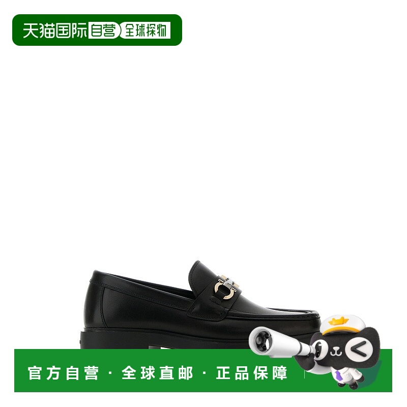 1h可退 欧洲直邮ferragamo 男士 正装鞋菲拉格慕商务男鞋乐福鞋