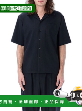 欧洲直邮MARNI 男士衬衫CUMU0213A5TW83900B99羊毛短袖男装