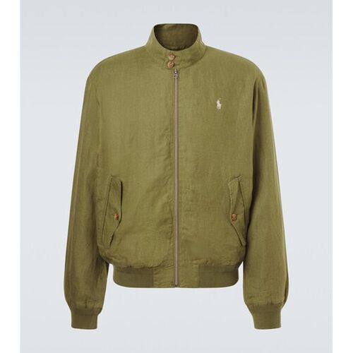 香港直邮Polo Ralph Lauren Polo 拉夫 劳伦 男士 亚麻夹克 710P0