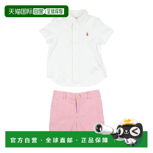 香港直邮PoloRalphLaurenPolo拉夫 劳伦Co-ord婴【付后1h可退】