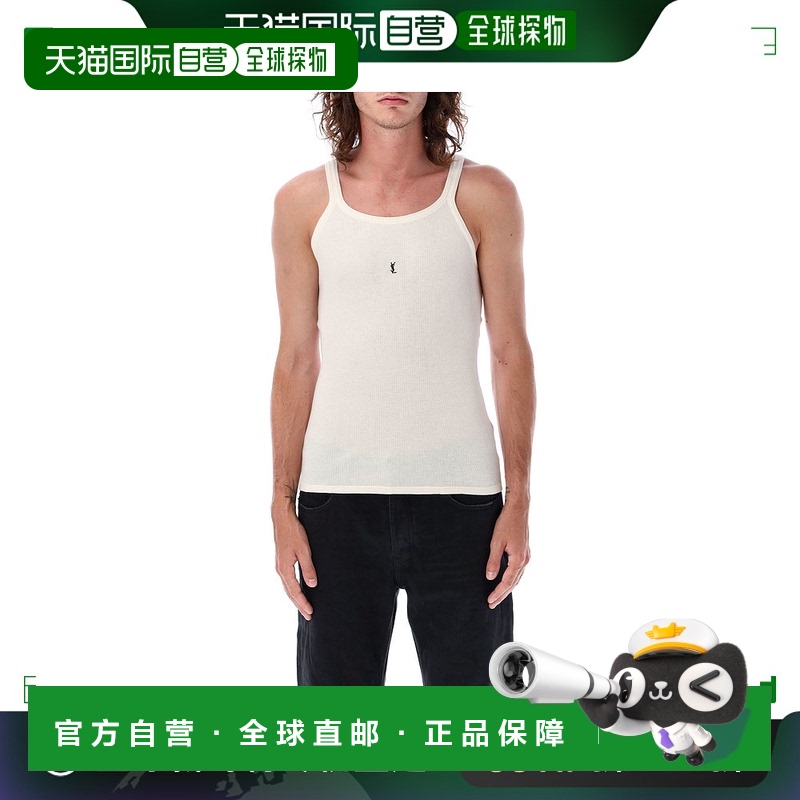 1h可退 欧洲直邮SAINT LAURENT 男士T恤761275Y37EC9744上衣男装