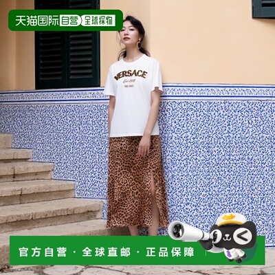 香港直邮Versace 短袖T恤 10174831A12526女装