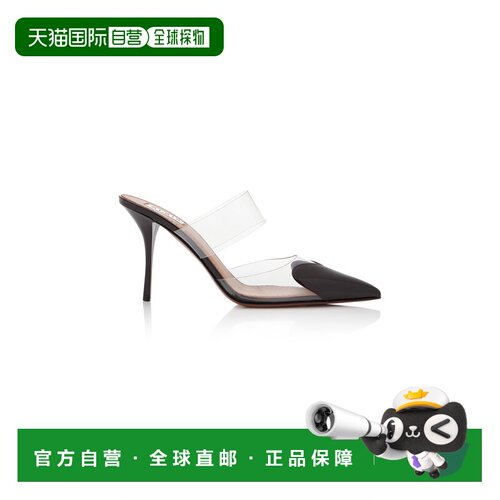 1h可退 香港直邮alaia 女士 Le Cœur PVC, 皮质凉拖 red红色 舒适