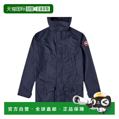 香港直邮Canada Goose 徽标连帽休闲夹克 2409M60外套