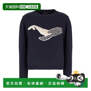 香港直邮Weekend 深蓝棉混纺毛衣 Max 女士 NESPOLA0 Mara 1h可退