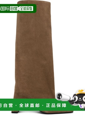 香港直邮Coperni 女士 棕色 Bridge 高筒靴 COPSH03F6049