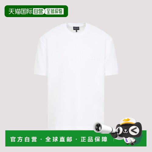 香港直邮GIORGIO ARMANI 男士T恤 阿玛尼GM003035TE10045U0008