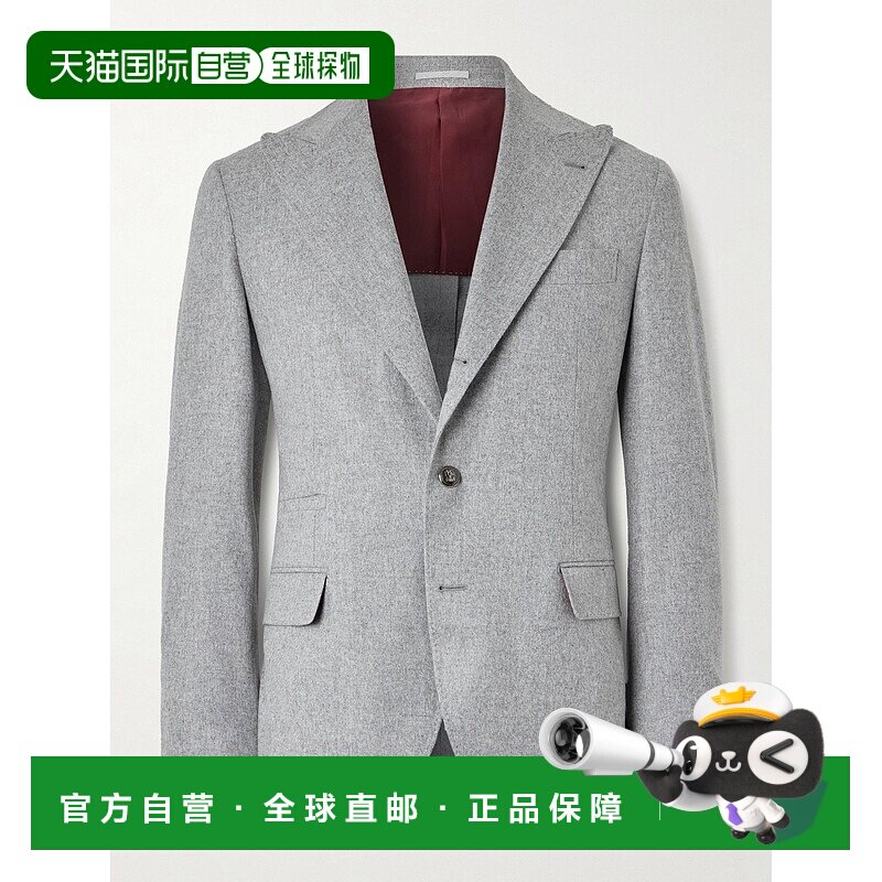 香港直邮Brunello Cucinelli 布内罗 古奇拉利 男士 羊毛羊绒混纺