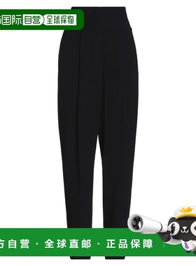 香港直邮THEORY 希尔瑞 女士 休闲长裤 black黑色 舒适时尚