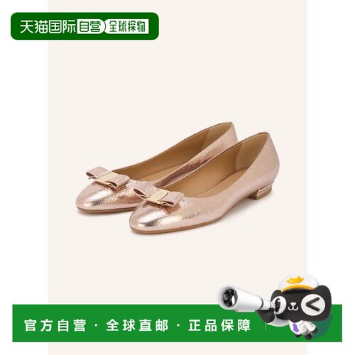 香港直邮SALVATORE FERRAGAMO 女士芭蕾乐福鞋 10【付后1h可退】