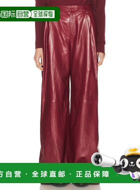 1h可退 香港直邮Simkhai 女士 Kobie 阔腿裤子 5254112V red红色