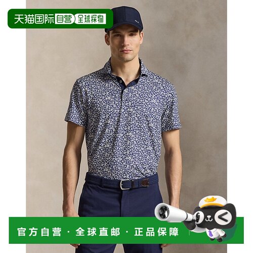 自营欧洲直邮Ralph Lauren拉夫劳伦 Tailored Fit男士印花Polo衫