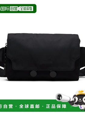 1h可退 香港直邮Marni 玛尼 男士 黑色 Cityscape 腰包 MUMQ0023A