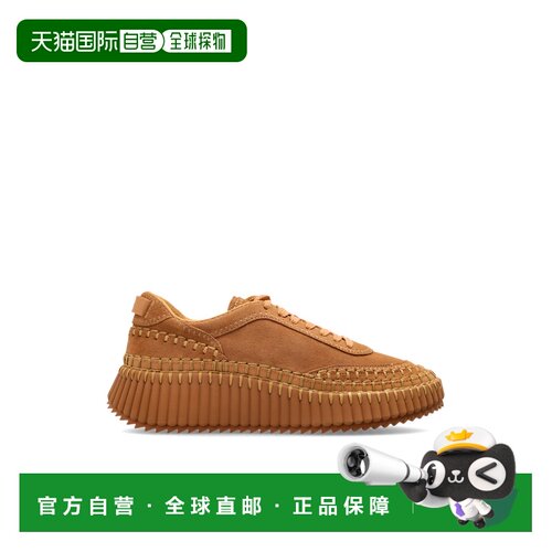 香港直邮CHLOÉ 女士运动鞋 CHC24A00RMS20R AW2026 棕色 SNEAKERS