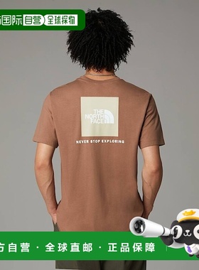 自营欧洲直邮北面Redbox 男士T恤TheNorthFace新款
