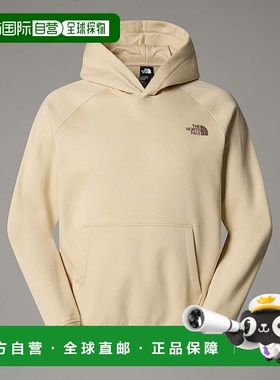 自营欧洲直邮北面Redbox 男士插肩袖连帽衫TheNorthFace羊毛卫衣