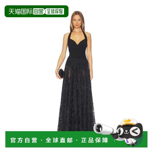 1h可退 香港直邮NORMA KAMALI 诺玛 卡玛丽 女士 Cayla 喇叭睡裙
