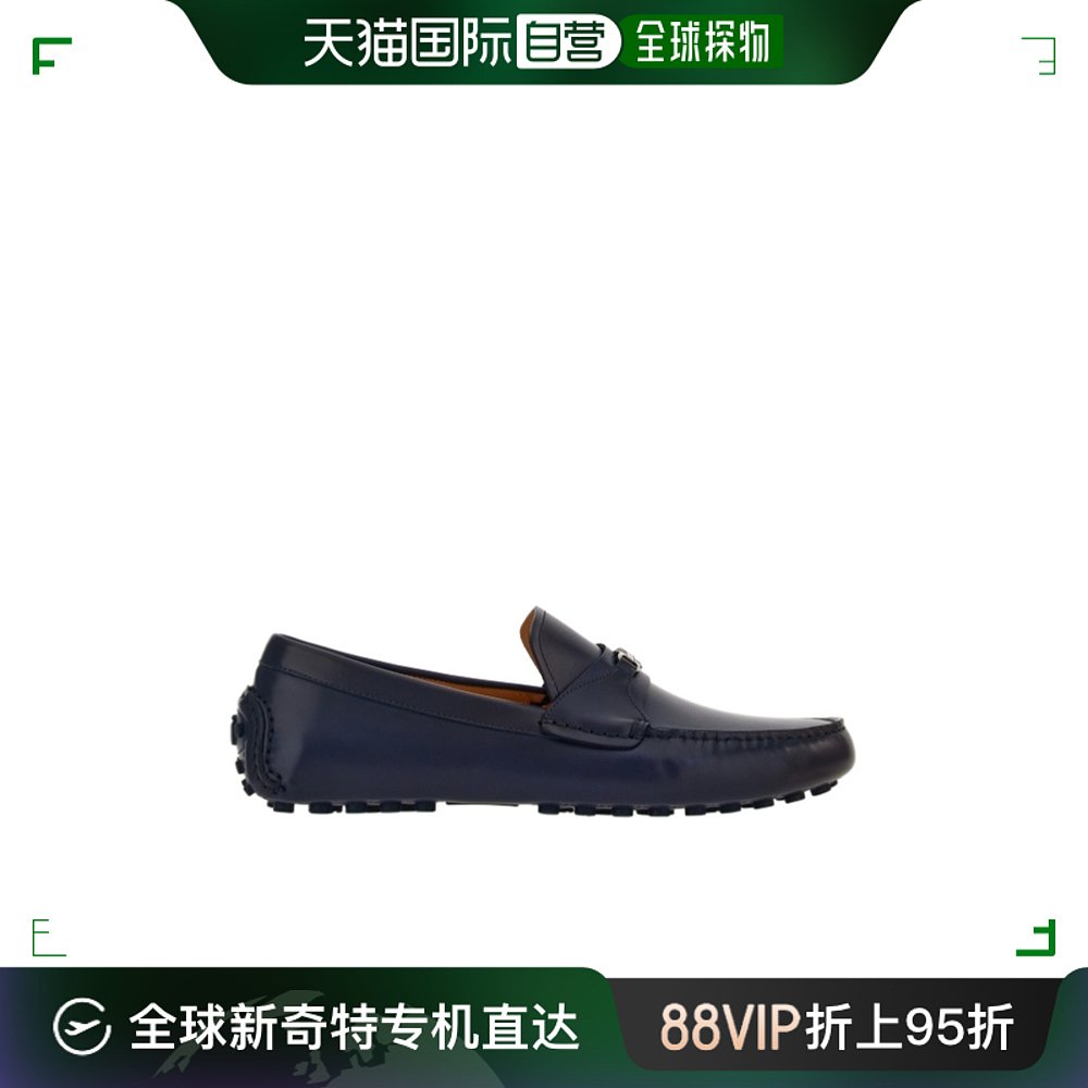 香港直邮Salvatore Ferragamo菲拉格慕男士徽标乐福鞋 021654