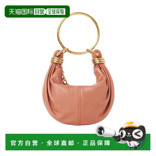 香港直邮Chloe 粒面皮革迷你手镯式流浪包 CH25AS623O37单肩包