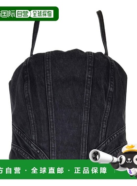 1h可退 香港直邮AMIRI 女士 背心/吊带 PS24WDF007FADEDBLACK