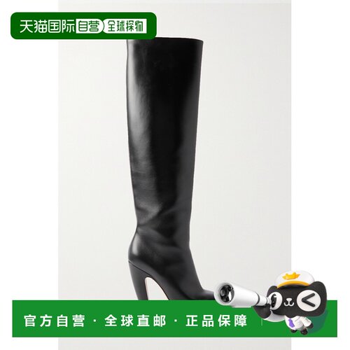 1h可退 Bottega Veneta 葆蝶家 女士 徽标高跟长筒靴 716327V2DY0