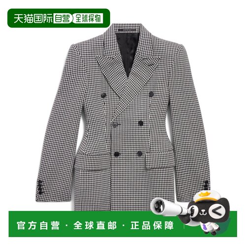 香港直邮Balenciaga 千鸟格长袖夹克 794461TST06