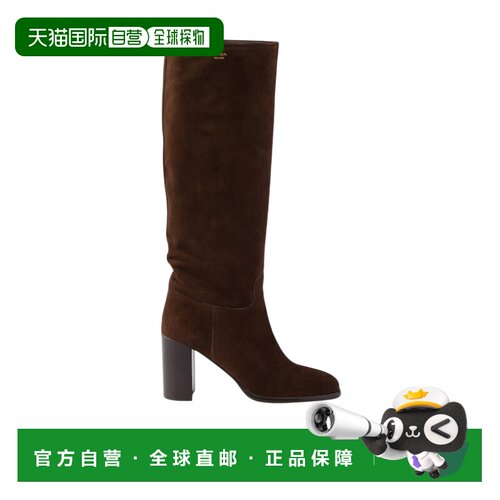 1h可退Prada 高跟长筒靴 1W627O103F085皮靴