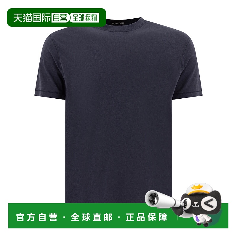 1小时内可退 欧洲直邮tom ford 男士 上装T恤时尚百搭舒适减龄流