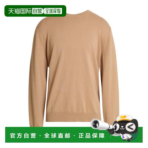 1h可退 香港直邮THEORY 希尔瑞 男士 毛衣 brown棕色 舒适时尚