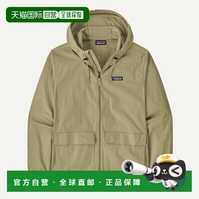 自营欧洲直邮Patagonia巴塔哥尼亚 Nomader男士棉质尼龙连帽夹克