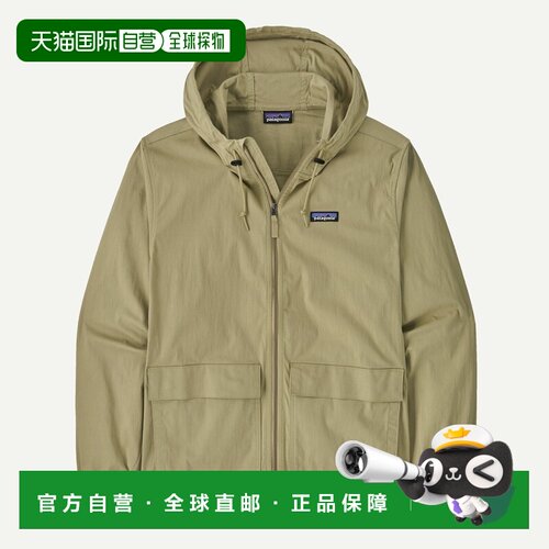 自营欧洲直邮Patagonia巴塔哥尼亚 Nomader男士棉质尼龙连帽夹克