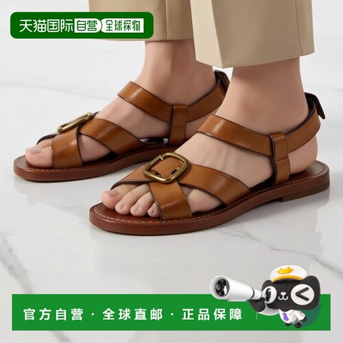 欧洲直邮Polo Ralph Lauren拉夫劳伦女鞋凉鞋POLO RING SANDAL