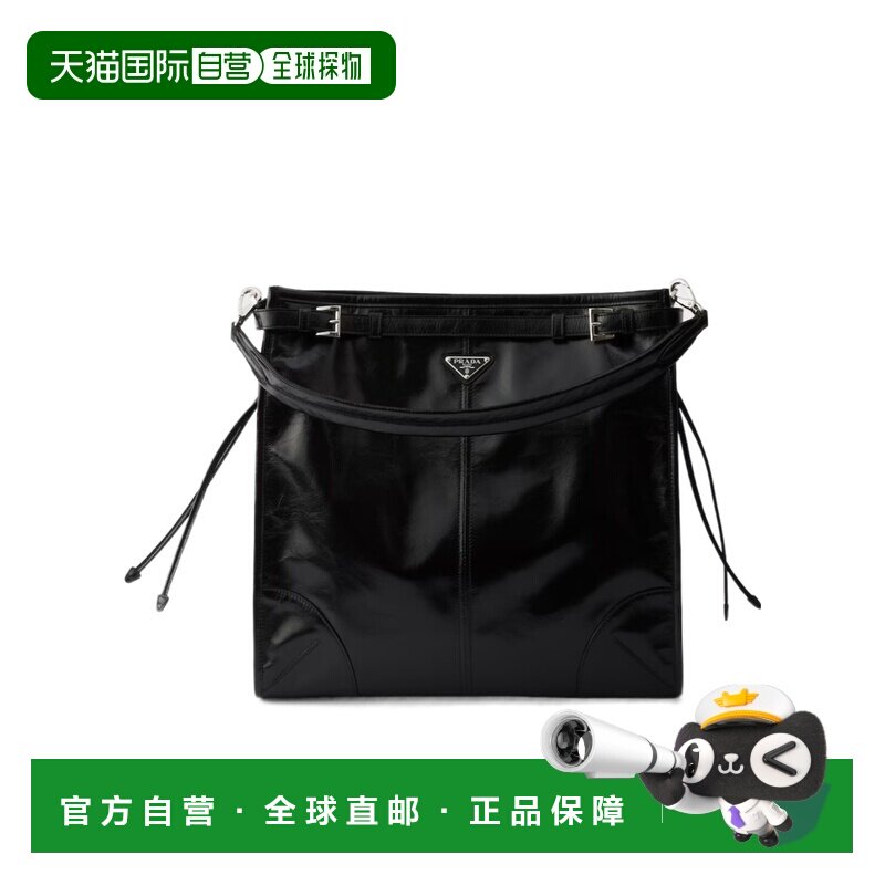 香港直邮PRADA 男士单肩包 2VH2152CYRVOOOF0002 SS2026 黑色