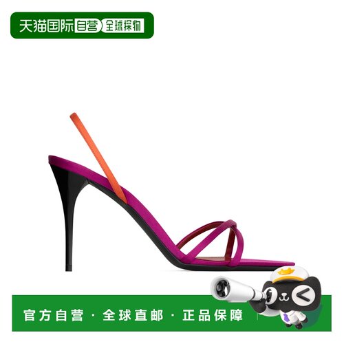 香港直邮Saint Laurent 露跟高跟凉鞋 8697399QNA2